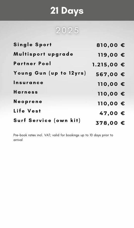 3 week rental